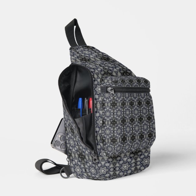 Symmetrische Klassik Crossbody Bag (Offen)