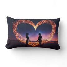 Symmetrische Liebe: Matching Throw Pillows