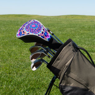 Symmetrische Mandala Crossbody Bags Golf Headcover