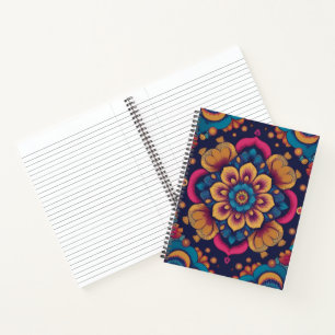 symmetrische Muster Notizbuch