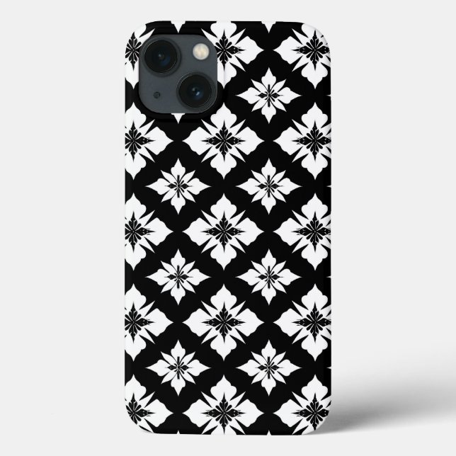 Symmetrisches Muster Case-Mate iPhone Hülle (Rückseite)