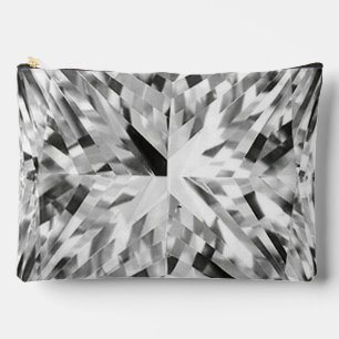 Symmetrisches vielseitiges geometrisches Diamant-F Zubehörtasche