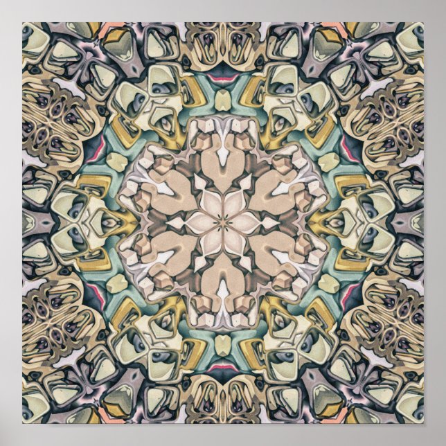 Symmetry of Shapes Poster (Vorne)