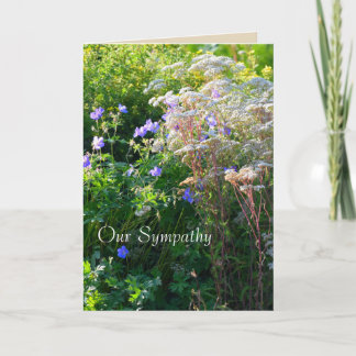 Sympathekarte der Wilden Blume Karte
