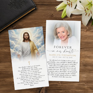 Sympathie Das Vaterunser Jesus Gebetskarte