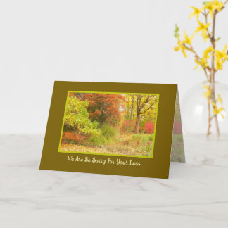 SYMPATHIE/HERBSTFARBE KARTE
