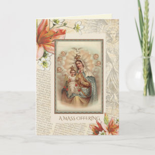 Sympathie Katholisches Requiem Messe Angebot Maria Karte