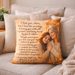 Sympathiegeschenk für den Verlust der Mutter, Kissen