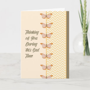 Sympathiekarte für die TreppenSchwester mit Schmet Karte