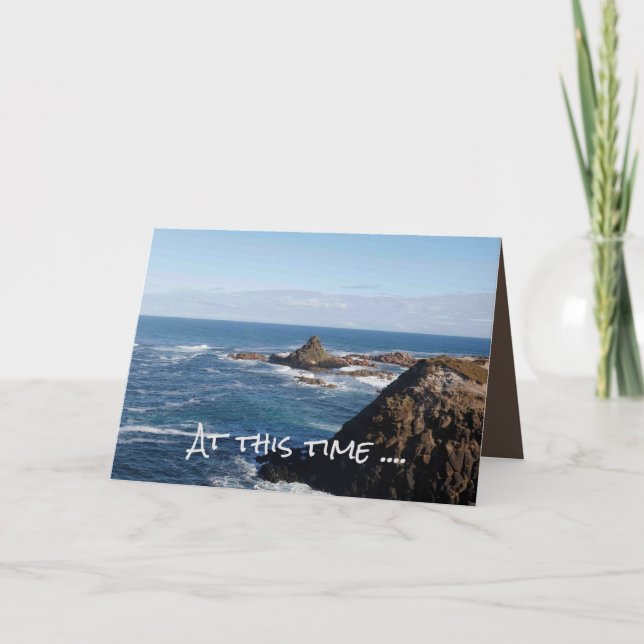 Sympathiekarte - Übergänge der Lebensdauer Karte (Vorderseite)