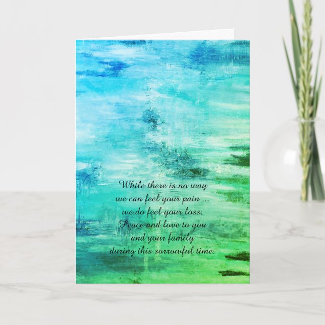 Sympathiekarte von dalDesignNZ Karte (Vorderseite)