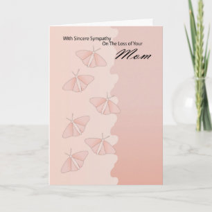 Sympathischer Verlust der Mama Karte