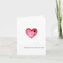Sympathy Card - Denken Sie an Sie in dieser trauri