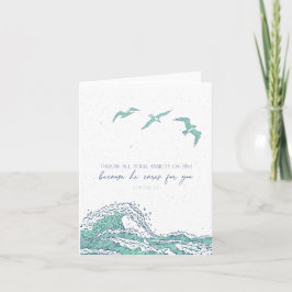 Sympathy Card Ermutigend Bibel Verse Scripture Karte