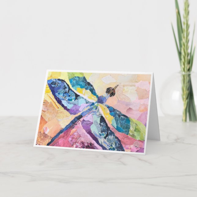 Sympathy Card Featuring a Dragonfly Karte (Vorderseite)