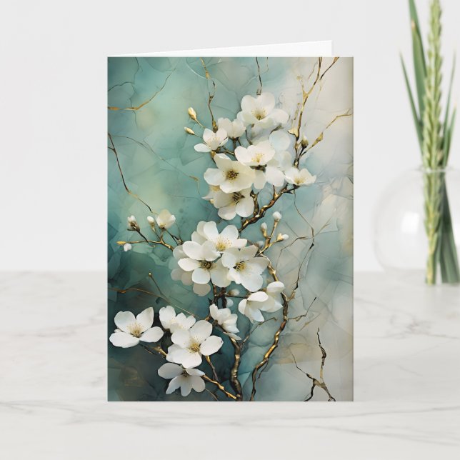 Sympathy Card In Ihrer Zeit des Leidens Karte (Vorderseite)