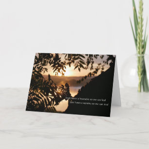 Sympathy Card - Irish Sessing Karte