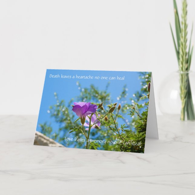 Sympathy Card - Irish Sessing Karte (Vorderseite)