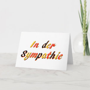 Sympathy card karte
