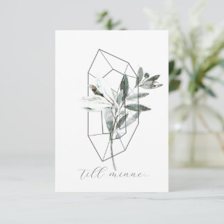 Sympathy Card Mitteilungskarte