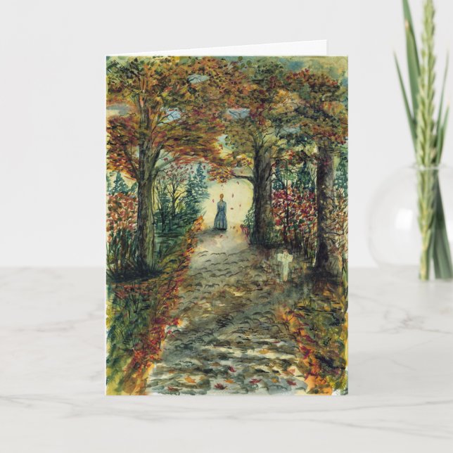 Sympathy Card - Originale Kunst Karte (Vorderseite)