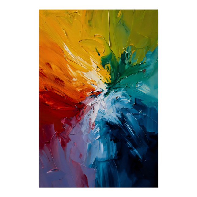 Symphonie der Farben Poster (Vorderseite)