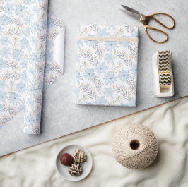Symphonie des Himmelsblau Geschenkpapier