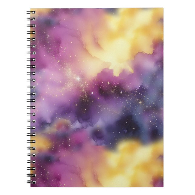 Symphonie des Kosmischen Nebels Notizblock (Vorderseite)