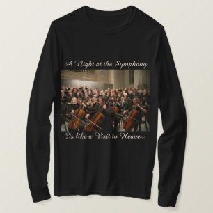 Symphonie-Orchester-Foto-Zitat-T - Shirt