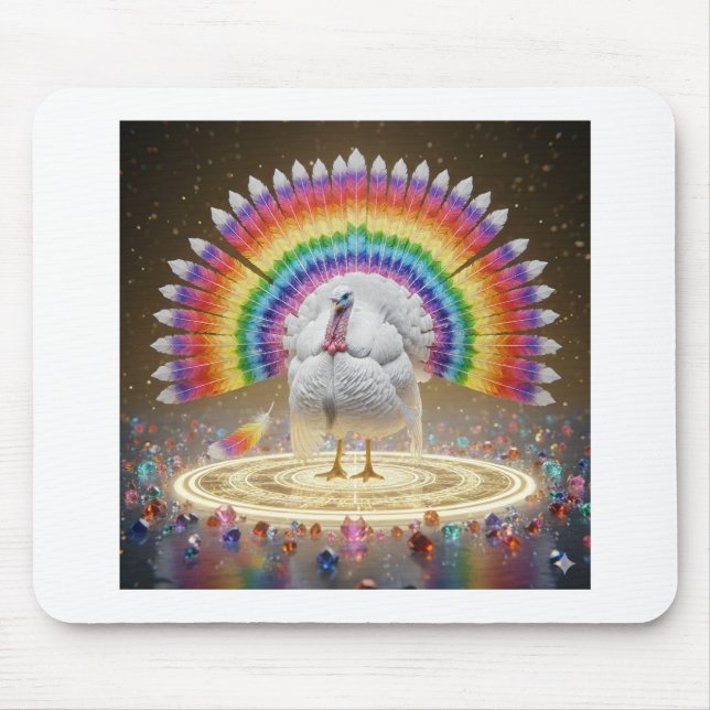 Symphonie-Schwanzfächer-Mauspad Mousepad (Vorne)