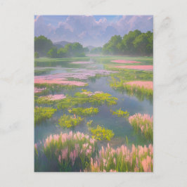 Symphonie von Flora und Fauna Postkarte
