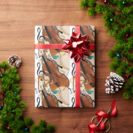 Symphonie von Instrumenten Geschenkpapier