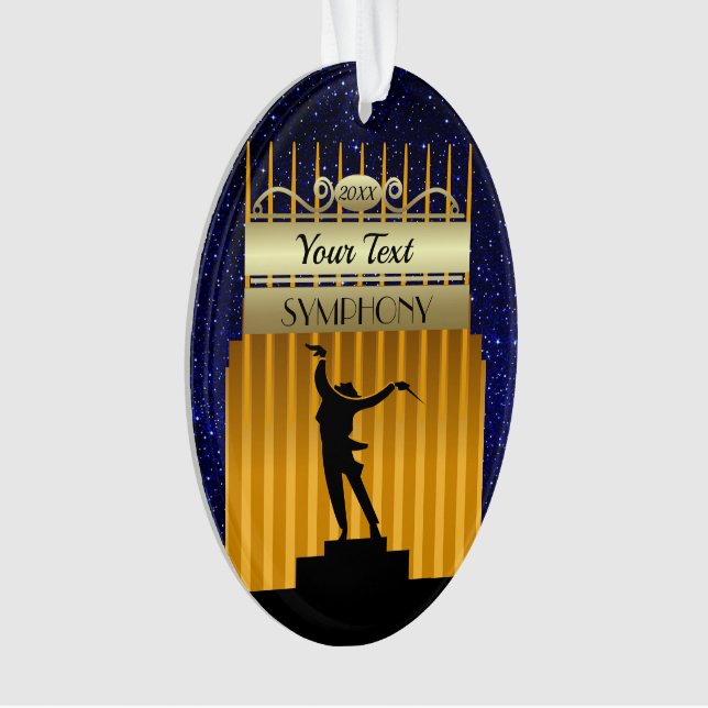 Symphonieorchester Ornament (Vorderseite)