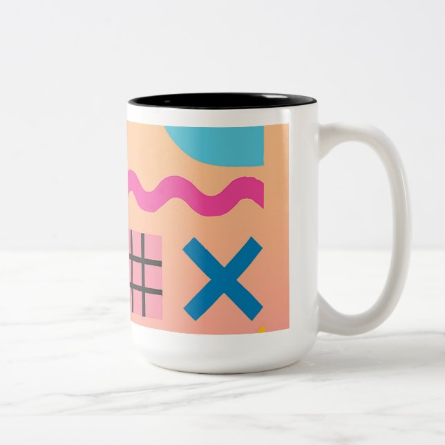 Symphony of Shadows unlock your art potential with Zweifarbige Tasse (Rechts)