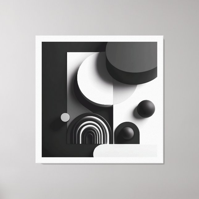 Symphony of Silent Forms  Leinwanddruck (Vorderseite)