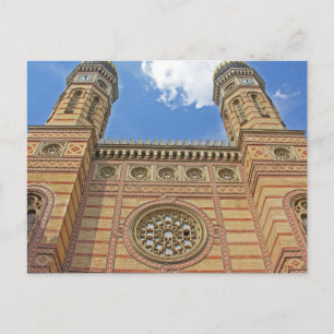 Synagoge, Budapest, Ungarn Postkarte