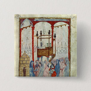 Synagoge, c.1350, Nordspanien Button