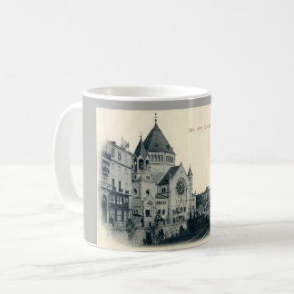 Synagoge-Postkarten-Tasse Straßburgs Frankreich Tasse