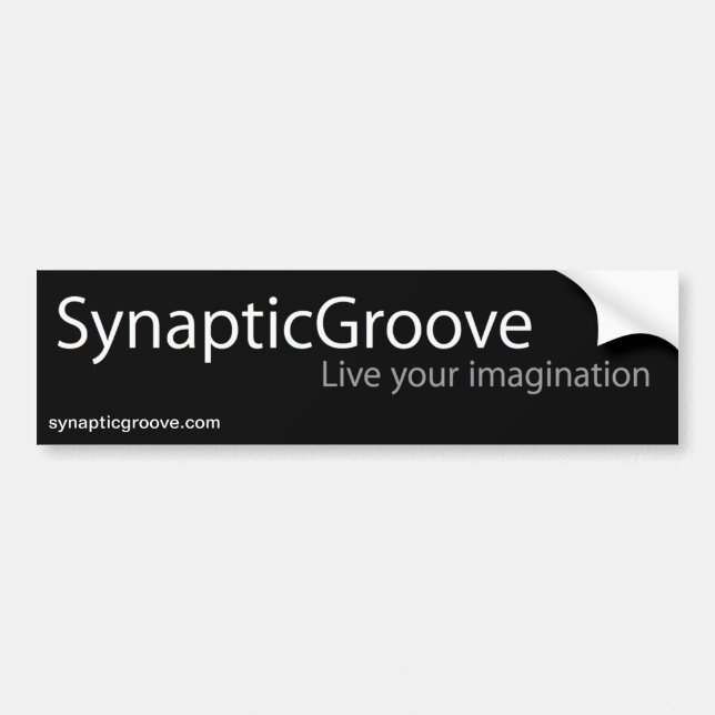 SynapticGroove - Autoaufkleber (Vorne)
