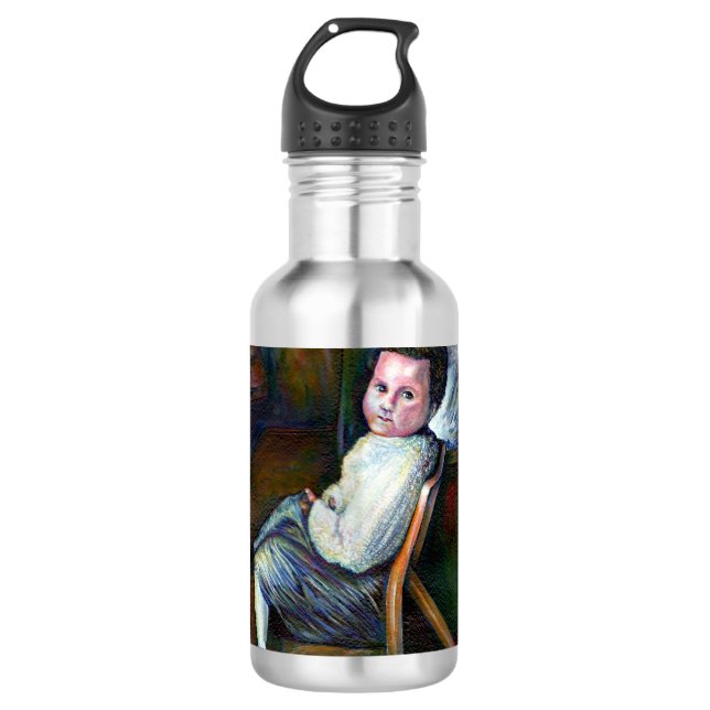 Synästhesie Edelstahlflasche (Vorderseite)