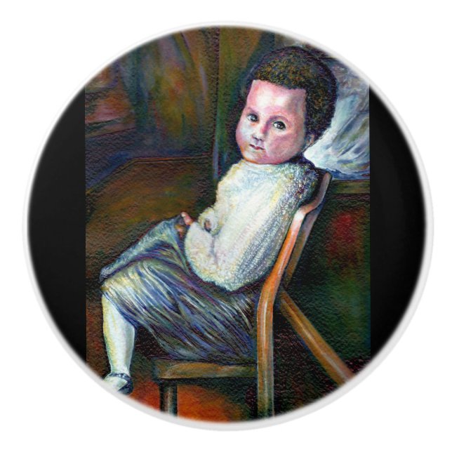 Synästhesie Keramikknauf (Vorderseite)