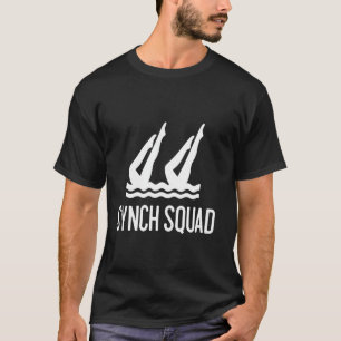 Synch Squad Cooles Teamdesign für Synchronschwimme T-Shirt