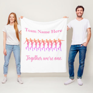SYNCHRO TEAM FIGURE SKATEN Blanket Fleecedecke