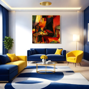 Synchromy Nr. 3, Stanton Wright (1917) Poster