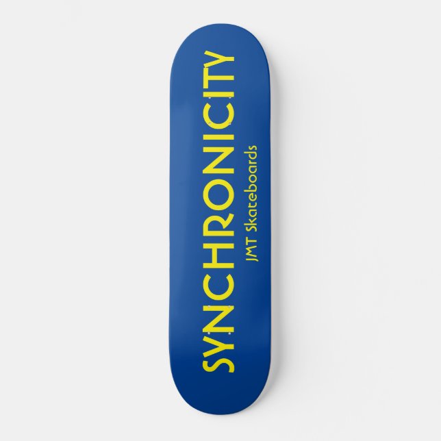 SYNCHRONICITY SKATEBOARDS / JMT (Vorderseite)