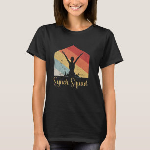 Synchronisieren Sie Synch Squad Retro Vintag T-Shirt