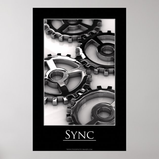 Synchronisierung Poster (Vorne)
