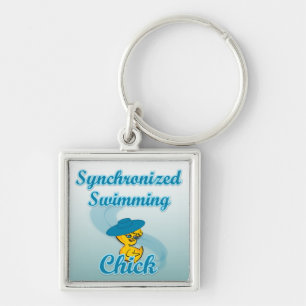 Synchronized Swimming Chick #3 Schlüsselanhänger