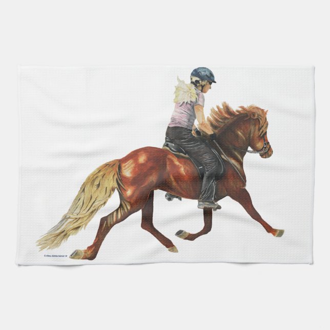 Synchronizität Geschirrtuch (Horizontal)