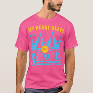 Synchronschwimmen meine Herzschläuche in 8 Grafen T-Shirt